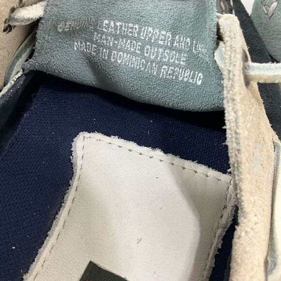 TIMBERLAND Tri-Colored Suede Leather Boat Shoes - Picture 9 of 10